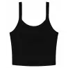 Womenís Micro Rib Spaghetti Strap Tank