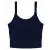 Womenís Micro Rib Spaghetti Strap Tank
