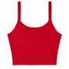 Womenís Micro Rib Spaghetti Strap Tank
