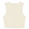 Womenís Micro Rib Muscle Crop Tank