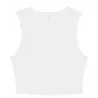 Womenís Micro Rib Muscle Crop Tank