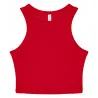 Womenís Micro Rib Racer Tank