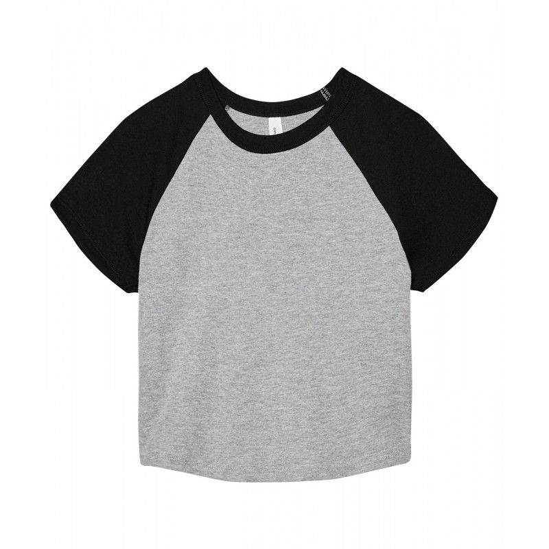 Womenís Micro Rib Raglan Baby T-Shirt