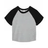 Womenís Micro Rib Raglan Baby T-Shirt