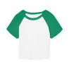 Womenís Micro Rib Raglan Baby T-Shirt