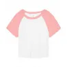Womenís Micro Rib Raglan Baby T-Shirt