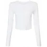 Womenís Micro Rib Long Sleeve Baby T-Shirt