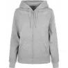 Womenís Basic Zip Hoodie