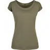 Women'S Wide Neck Tee