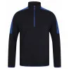 º Zip Mid-Layer With Contrast Panelling