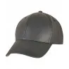 Synthetic Leather Alpha Shape Dad Cap (6245Al)