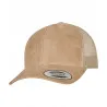 Imitation Suede Leather Trucker Cap (6606Su)