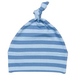 Baby Stripy Oneknot Hat