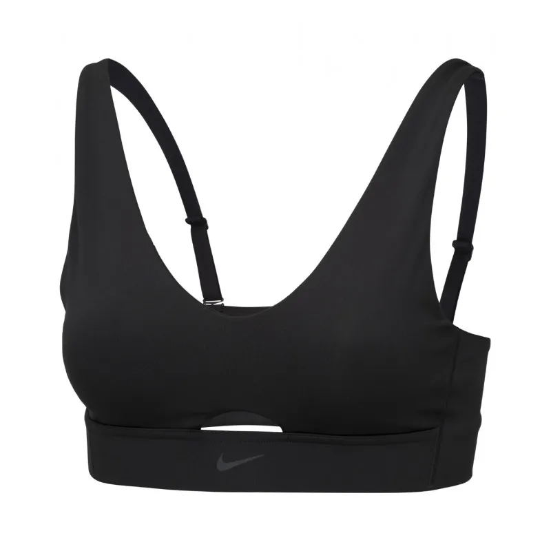 Womenís Nike Dri-Fit Indy Plunge Cutout Bra Womenís Nike Dri-Fit Indy Plunge Cutout Bra