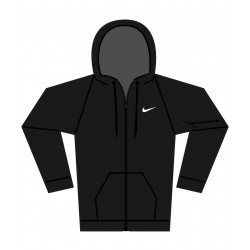 Nike Menís Full-Zip Fitness Hoodie