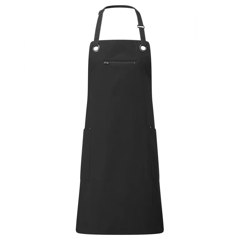 Ëbarleyí Contrast Stitch Bib Apron Ëbarleyí Contrast Stitch Bib Apron
