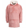 The Ribbon Oversized Cosy Reversible Sherpa Hoodie