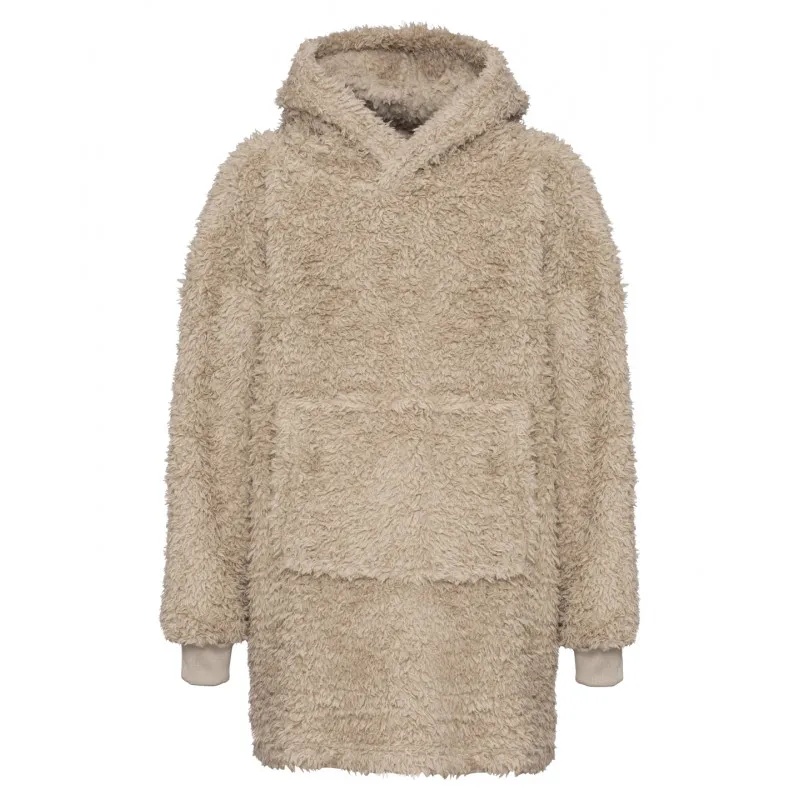 The Kids Ribbon Teddy Bear Fabric Hoodie