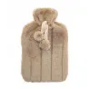Luxury Classic Faux Fur Hot Water Bottle And Cover