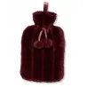 Luxury Classic Faux Fur Hot Water Bottle And Cover