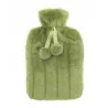 Luxury Classic Faux Fur Hot Water Bottle And Cover