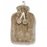Luxury Classic Faux Fur Hot Water Bottle And Cover