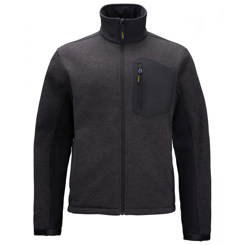 Brady Zip-Through Knitted Fleece