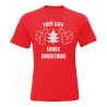 Men'S "This Guy Loves Christmas" Short Sleeve Tee