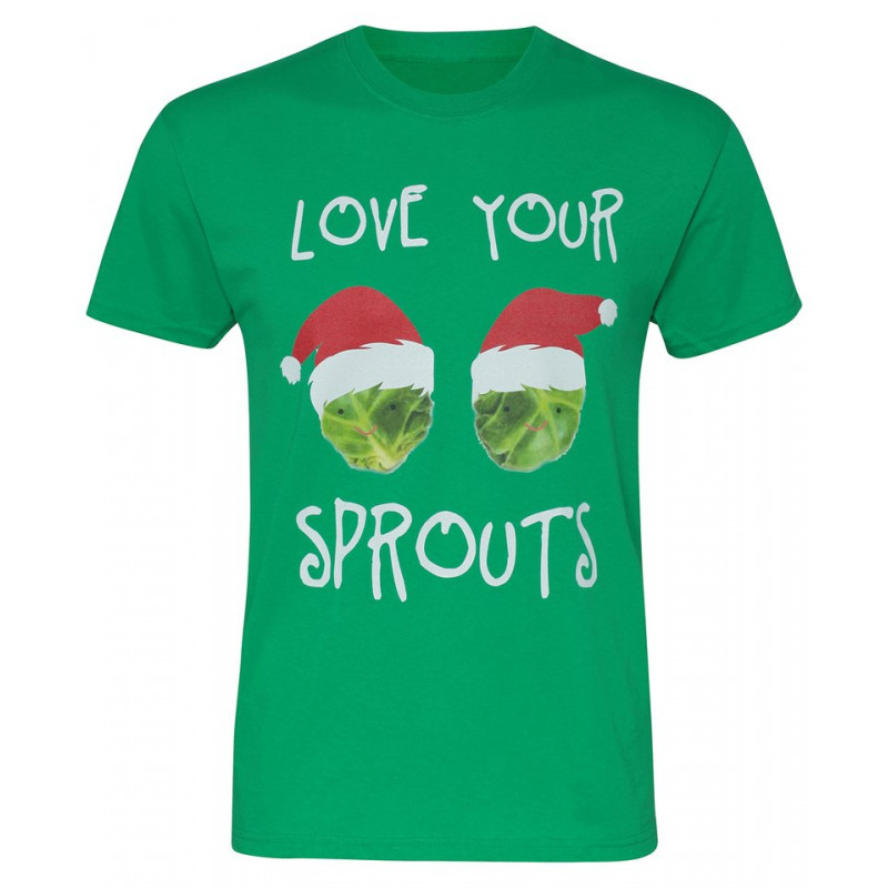 Men'S "Love Your Sprouts" Short Sleeve Tee