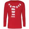 Men'S Scarf Long Sleeve Tee