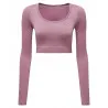 Womenís Tridriæ Ribbed Seamless '3D Fit' Crop Top