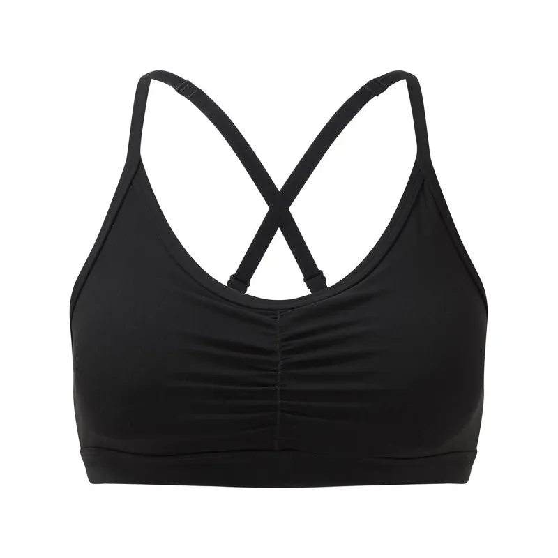 Women'S Tridriæ Ruched Sports Bra (Medium Impact)