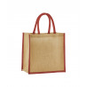 Natural Starched Jute Mini Gift Bag