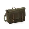 Heritage Waxed Canvas Messenger