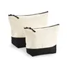 Dipped Base Canvas Accessory Bag