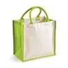 Printers Midi Jute Tote