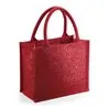 Shimmer Jute Mini Gift Bag