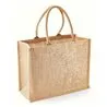 Shimmer Jute Shopper