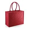 Shimmer Jute Shopper