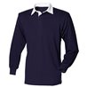 Long Sleeve Plain Rugby Shirt