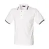 Double Tipped Collar And Cuff Polo Shirt