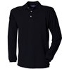 Long Sleeve Cotton Polo Shirt
