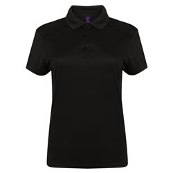 Womens Stretch Polo Shirt With Wicking Finish Slim Fit