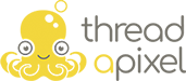 Thread A Pixel Logo